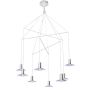 Lampa wisząca Hat LP-1661/8P WH 3000K 8x3W/LED IP20 od Light Prestige