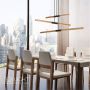 Lampa wisząca Lugano LP-2828/3P 3000K 3x48 W/LED 1360 lm IP20 od Light Prestige