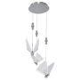 Lampa wisząca Mariposa LP-1715/3P CH 3000K|4000K|6000K 3x24W/LED IP20 od Light Prestige