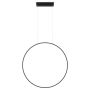 Lampa wisząca Mirror LP-999/1P L BK CCT 3000K|4000K|6000K 1x47W/LED 5300lm IP44 od Light Prestige