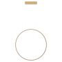 Lampa wisząca Mirror LP-999/1P L GD CCT 3000K|4000K|6000K 1x47W/LED 5300lm IP44 od Light Prestige