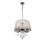 Żyrandol Mona LP-5005/3P srebrna 3x40W/E14 IP20 od Light Prestige