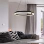 Lampa wisząca Plum LP-0407/1P M BK Triangle 3000K|4000K|6000K 1x32W/LED IP20 od Light Prestige