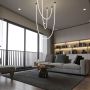Lampa wisząca Rope Light LP-642/2M Smart 2700K-6500K 1x25W/LED 6600 lm IP20 od Light Prestige