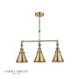 Lampa wisząca Rufus 3756149-Q 3x60W/E27 IP20 od Laura Ashley