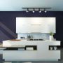 Reflektor szynowy Snow LP-731/1R BK 1x50W/GU10 IP20 od Light Prestige