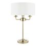Lampa stołowa Sorrento 3655967-Q 3x40W/E14 IP20 od Laura Ashley