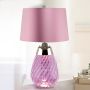 Lampka stołowa LENA SMALL LENA-TL-S-PLUM 1X7W/GU10+1x60W/E27 od Elstead Lighting