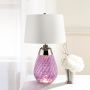 Lampka stołowa LENA SMALL LENA-TL-S-PLUM-OWSS 1X7W/GU10+1x60W/E27 od Elstead Lighting