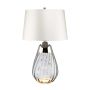 Lampka stołowa LENA SMALL LENA-TL-S-SMOKE-OWSS 1X7W/GU10+1x60W/E27 od Elstead Lighting