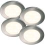 Downlight wpuszczany Lismore 4-Set 76730001 3000K 75lm IP20 od Nordlux