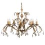 Żyrandol LL8 ANT BRZ LILY od ELSTEAD LIGHTING