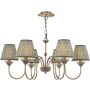 Żyrandol Lydian LYD0663-EST2624 6x40w/E14 od Dar Lighting