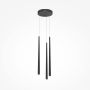Lampa wisząca Cascade MOD132PL-L28BK1 4000K 3x19W/LED 1400lm IP20 od Maytoni