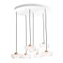 Lampa wisząca LIPARI P0544 3000k 7x38w/led 4050lm ip20 od Maxlight