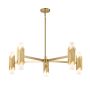 Żyrandol Marvele MARVELE10-AB-OPAL 10x40W/E14 IP20 od Elstead Lighting