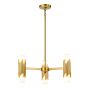 Żyrandol Marvele MARVELE6-AB-OPAL 6x40W/E14 IP20 od Elstead Lighting