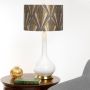 Lampa stołowa Milo MILO-AB-TL-VOGPB 1x60 W/E27 od Elstead Lighting