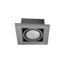 Downlight wpuszczany BLOCCO ML839 3000K 1x7W/Gu10 560lm IP20 od Milagro