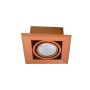 Downlight wpuszczany BLOCCO ML840 3000K 1x7W/Gu10 560lm IP20 od Milagro