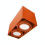 Downlight natynkowy BLOCCO ML844 3000K 2x7W/Gu10 1120lm IP20 od Milagro
