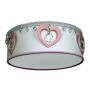 Plafon HEART MLP8279 1x60W/E27 IP20 od Milagro