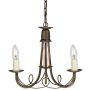 Żyrandol MN3 BLK/GOLD MINSTER od ELSTEAD LIGHTING