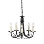 Żyrandol MN5 BLACK MINSTER od ELSTEAD LIGHTING
