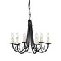 Żyrandol MN6 BLACK MINSTER od ELSTEAD LIGHTING