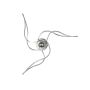 Lampa sufitowa Wave MOD550-03-N 3000K 1x40W/LED 3168lm IP20 od Maytoni