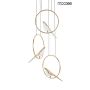 Lampa wisząca Bird Disc MSE010100294 1x24W/LED 1920lm IP20 od moosee