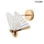 Kinkiet Butterfly M MSE010100324 3000K 1x7W/LED 560lm IP20 od moosee
