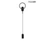Kinkiet Como MSE010100344 1x9W/LED|E27 IP20 od moosee