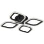 Lampa sufitowa ILLUMIA MS236040R-BK 3000-6000k 4x30W/LED 2200lm od Zuma Line