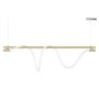 Lampa wisząca MOOSEE SERPIENTE MSE010100178 3000K 1x22,4W/LED 1800lm IP20 od King Home