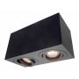 Downlight natynkowy Lyon LP-5881/2SM BK 2x50W/GU10 IP20 od Light Prestige