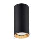 Downlight natynkowy Manacor LP-232/1D - 170 BK/GD 1x50W/GU10 IP20 od Light Prestige
