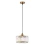 Lampa wisząca Vetro LP-2910/1P GD round 1x15W/E27 IP20 od Light Prestige