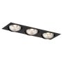 Downlight wpuszczany OLIMP PLUS 6116 BZ 3x15W/GU10/ES111 IP20 od Argon