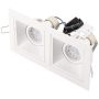 Downlight wpuszczany HIT H0081 2x50w/gu10 ip20 od Maxlight