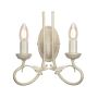 Lampa ścienna OV2 IVORY/GOLD OLIVIA od Elstead Lighting