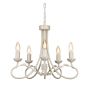 Żyrandol OV5 IVORY/GOLD OLIVIA od ELSTEAD LIGHTING