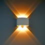 Kinkiet Ortelo OWL-6650-2-WH-3K 3000K 4x4W/LED 336lm IP54 od Italux