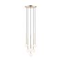 Lampa wisząca ARCTURUS P0574-07F-F7AA 7x4W/G9 IP20 od Zuma Line