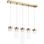 Lampa wisząca GEM P0389-05E-F7AC 5x28W/G9 od Zuma Line