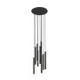 Lampa wisząca LOYA P0461-09C-P7P7 3000K 9x5W/LED 4050lm IP20 od Zuma Line