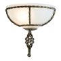 Lampa ścienna PB/WU BLK/GOLD PEMBROKE od Elstead Lighting