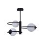 Lampa sufitowa Dorado LP-002/3C ring BK 3x10W/E14 IP20 od Light Prestige