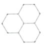 Plafon Geometric LP-0209/3C 4K 4000K 15x4W/LED IP44 od Light Prestige
