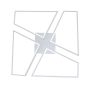 Plafon Nivra LP-0811/1C WH 3000K|4000K|6000K 4x45W/LED 5555lm IP20 od Light Prestige